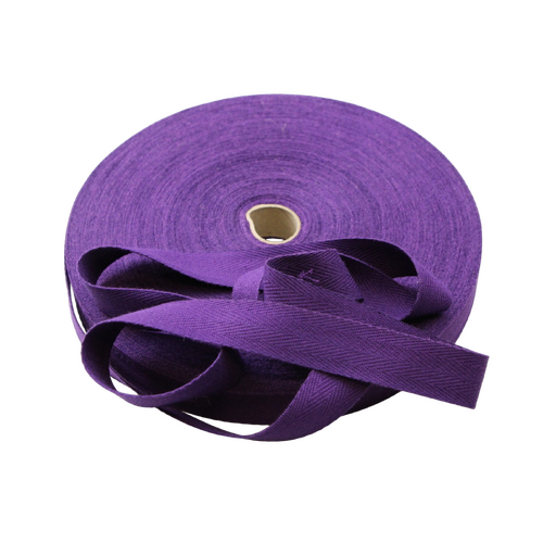 Cotton binding tape 25mm x 50mt PURPLE