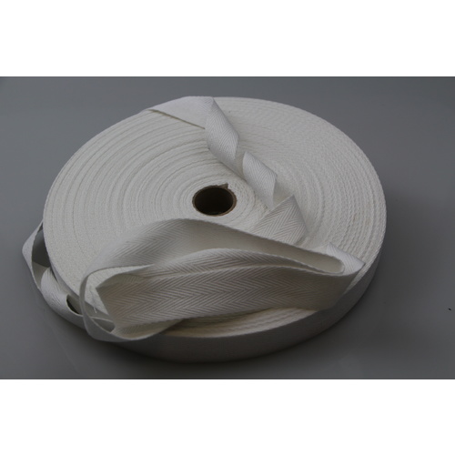 Cotton binding tape 25mm x 50mt WHITE