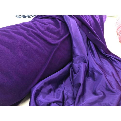 Gloss cotton back fabric 150cm {Purple}