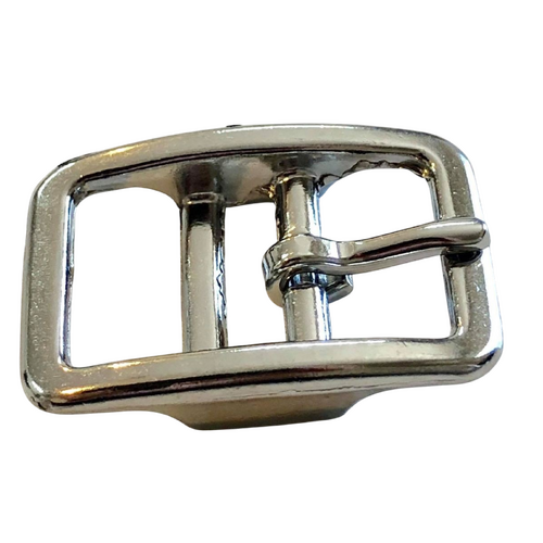 Double Bar 10 x 20mm Steel/Nickel Plated Buckle
