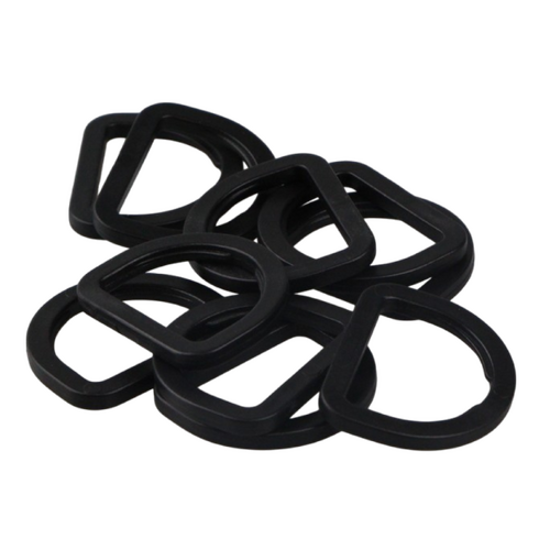 Dee D Ring Plastic 50mm x 100