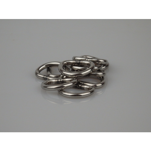 Stainless Steel D-Rings 20mm X 4mm 10 Pieces
