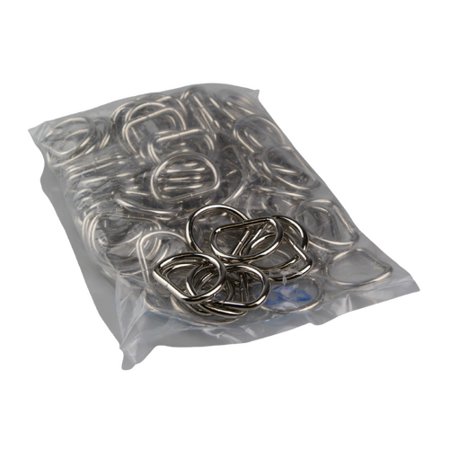 Dee D Ring 100 X Welded Steel 32mm X 5mm
