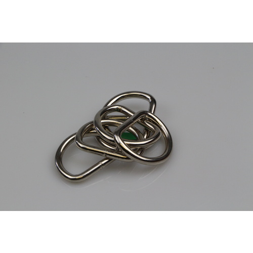 Dee D Ring 6 x Welded Steel 38mm x 6mm