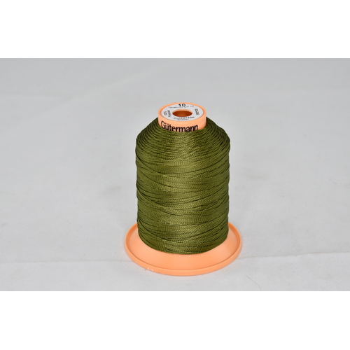 Terabond Army Green 10 UV stabilised Sewing Thread x 300mt