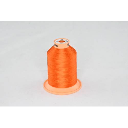 Terabond Orange 40 UV stabilised Inner Bonded Sewing Thread x 1200mt