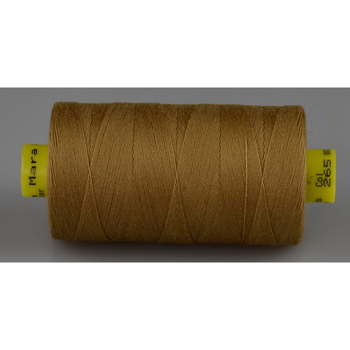 Mara M120 BEIGE Polyester Thread x 1000mt Colour No.265