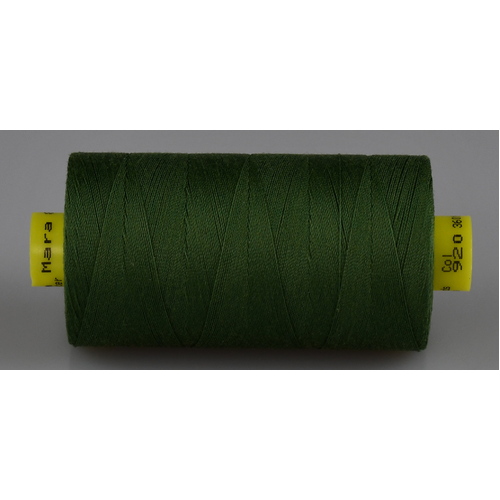 Mara M120 GREEN Polyester Thread x 1000mt Colour No.920