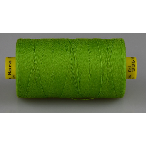 Mara M120 LIME Polyester Thread x 1000mt Colour No.336