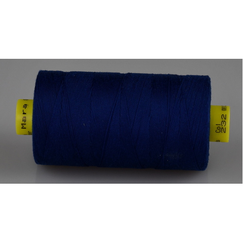 Mara M120 NAVY Polyester Thread x 1000mt Colour No.232