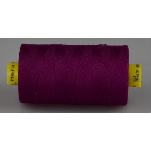 Mara M120 VIOLET Polyester Thread x 1000mt Colour No.247