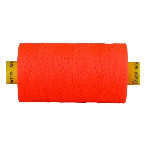 Mara 30 Bright Orange Polyester Sewing Thread Tex 100 x 300mt Colour 3722