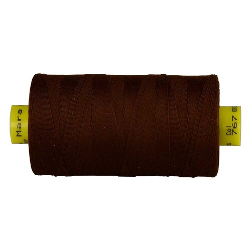Mara 30 Brown Polyester Sewing Thread Tex 100 x 300mt Colour 767