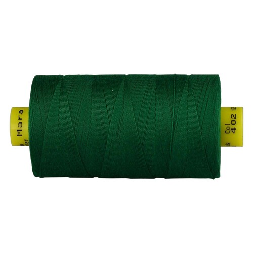 Mara 30 Emerald Green Polyester Sewing Thread Tex 100 x 300mt Colour 402