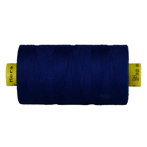 Mara 30 Navy Polyester Sewing Thread Tex 100 x 300mt Colour 232