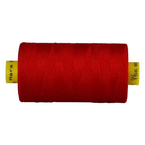 Mara 30 Red Polyester Sewing Thread Tex 100 x 300mt Colour 156