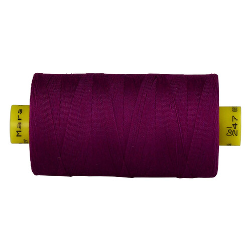 Mara 30 Violet Polyester Sewing Thread Tex 100 x 300mt Colour 247