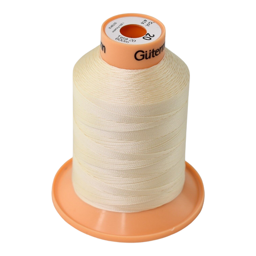 Tera 20 Cream Polyester Sewing Thread x 600mt Colour 414
