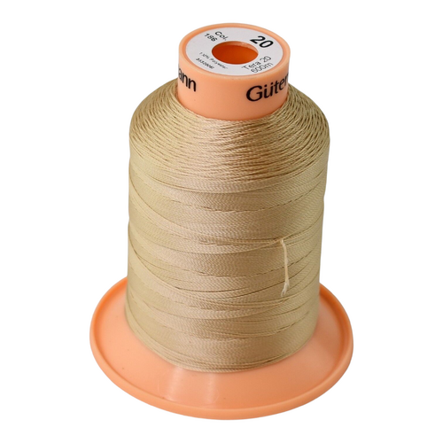 Tera 20 Light Beige Polyester Sewing Thread x 600mt Colour 186