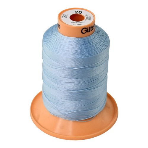 Tera 20 Light Blue Polyester Sewing Thread x 600mt Colour 276