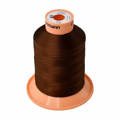 Gutermann Tera 40 Inner Bonded Polyester Sewing Thread x 1200m [colour: Brown]