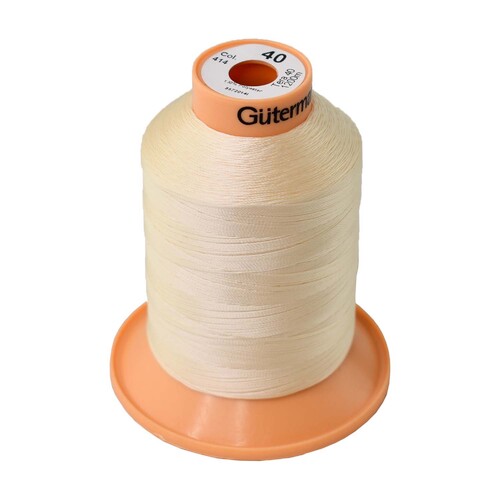 Gutermann Tera 40 Inner Bonded Polyester Sewing Thread x 1200m [colour: Cream]