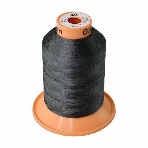 Gutermann Tera 40 Inner Bonded Polyester Sewing Thread x 1200m [colour: Dark Grey]