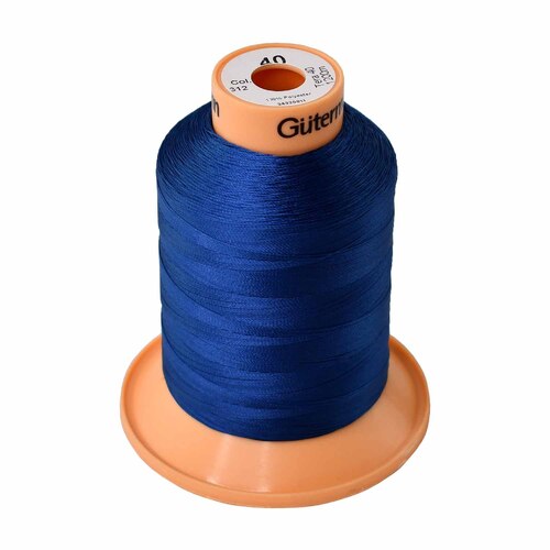Gutermann Tera 40 Inner Bonded Polyester Sewing Thread x 1200m [colour: royal blue]
