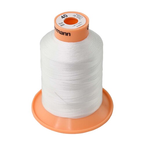 Gutermann Tera 40 Inner Bonded Polyester Sewing Thread x 1200m [colour: White]
