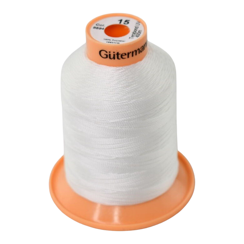 Terabond  White15 UV stabilised Sewing Thread x 400mt