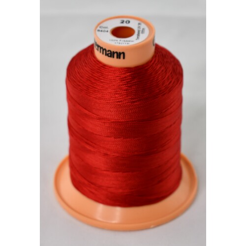 Terabond Red 20 UV stabilised Inner Bonded Sewing Thread x 600mt