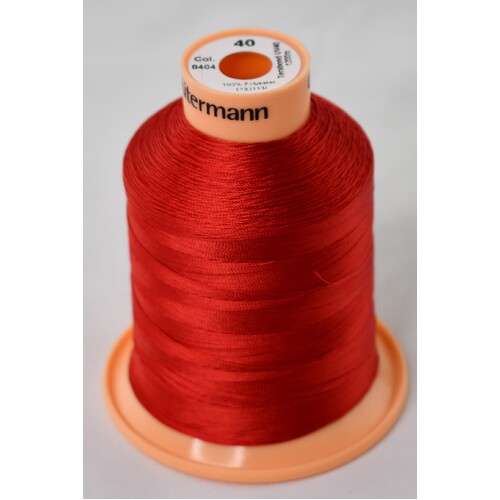 Terabond Red 40 UV stabilised Inner Bonded Sewing Thread x 1200mt