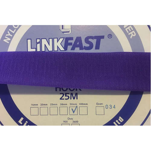 HOOK SIDE PURPLE 50mm x 25mt