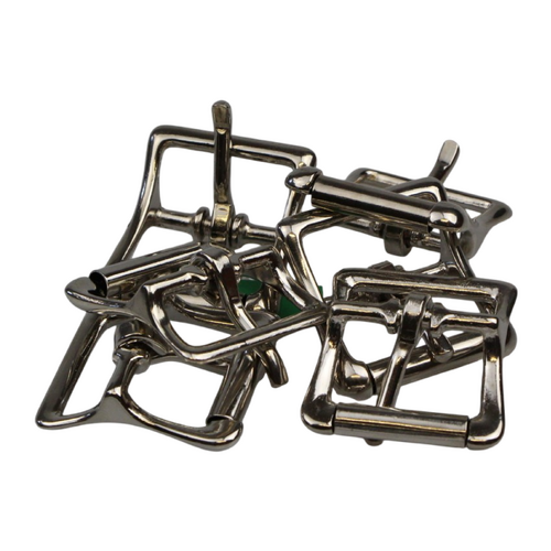 Bulk Hobble Buckle 25mm x 100 Steel/Nickel Plated 
