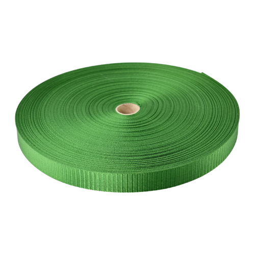 HPW Bike Helmet Webbing Emerald 25mm x 50mt