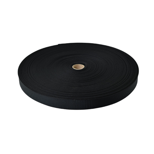 Mil Type 1 Webbing 19mm x 50m Black