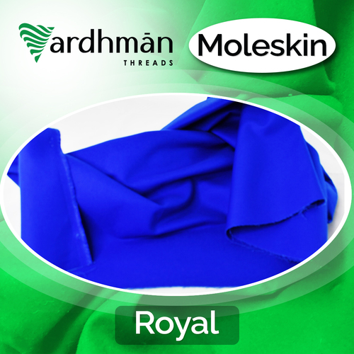 Moleskin Fabric Royal Blue 10 Metres 143cm for Trophy Rugs, Horse Rugs, Show rugs and Craft.