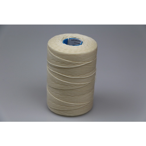 MOX waxed polyester sewing thread White .6mm 1000m 