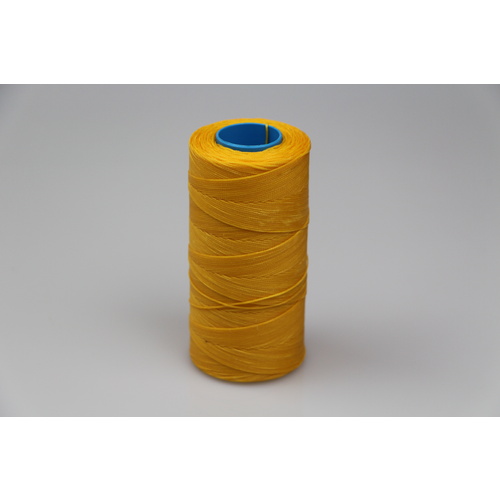 MOX waxed polyester sewing thread Yellow .8mm 400m