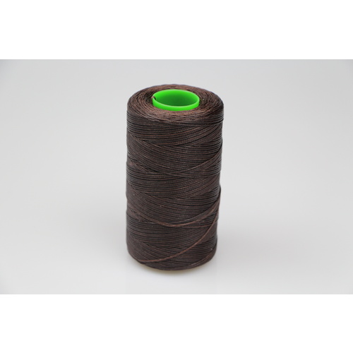 MOX waxed polyester sewing thread Mahogany 1.0mm 400m spool