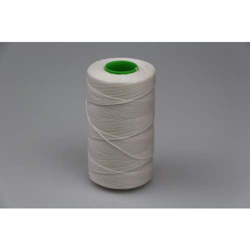 MOX waxed polyester sewing thread White 1mm 400m spool 