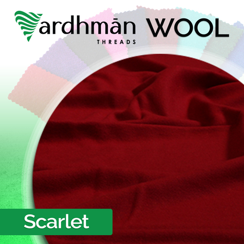 RED Wool 210cm by 1 x metre