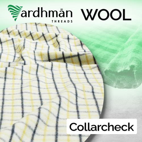 COLLARCHECK Wool  210cm by 1 x metre