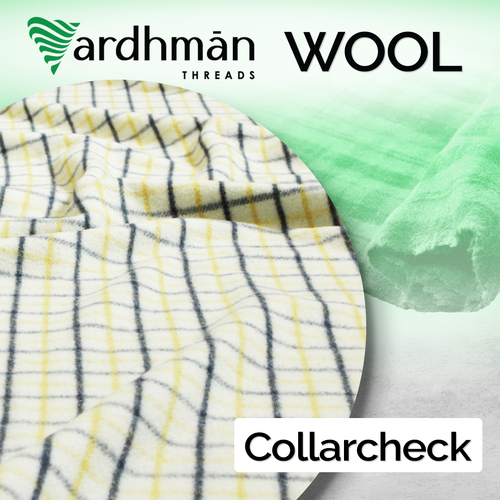 COLLARCHECK Wool  210cm by 10 x metres