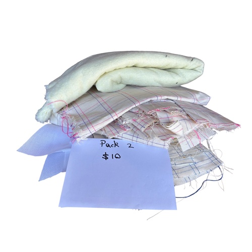 Fabric Pack - Two - Various Ripstop and sherpa fabrics