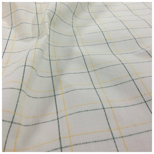 Poly Cotton 35/65 Tearlock 205cm green/gold 25mt Roll