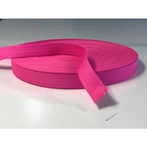 Polyester binding tape FLURO PINK 36mm x 100mt