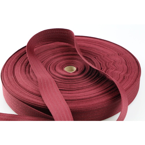 Polyester binding tape BURGUNDY 36mm x 100mt