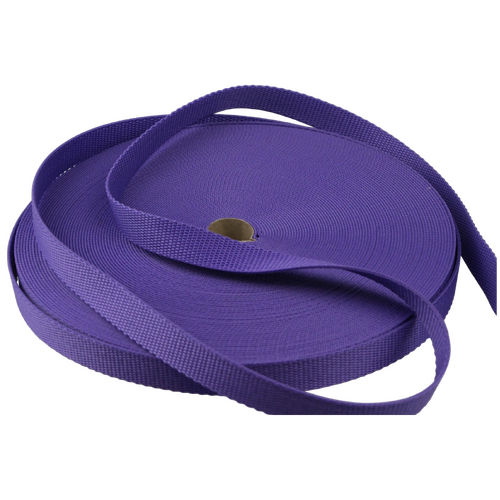 Polypropylene Webbing PURPLE 20mm x 10mt
