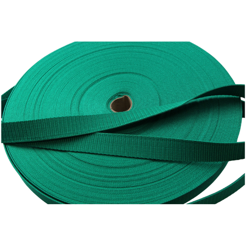 Polypropylene Webbing EMERALD GREEN 38mm x 10mt